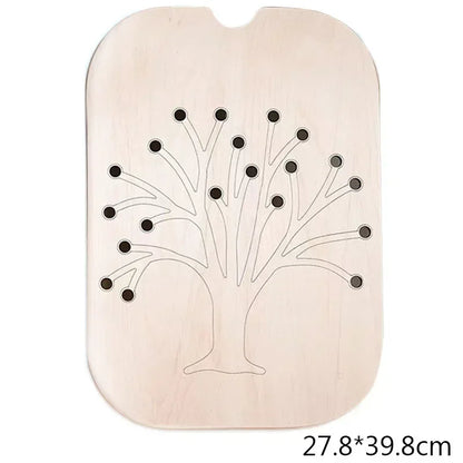 Rainbow Counting Pompoms Set  Kids Games