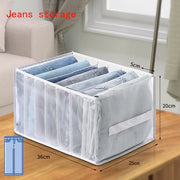 Mesh Jeans Storage Box - Stackable Pants Drawer Divider