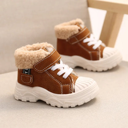 Bottes chaudes pour enfants hiver