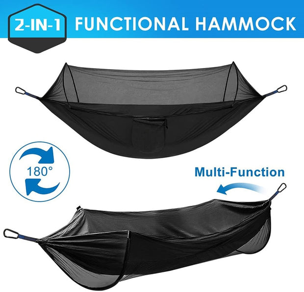 Pop-Up Hammock with Mosquito Net