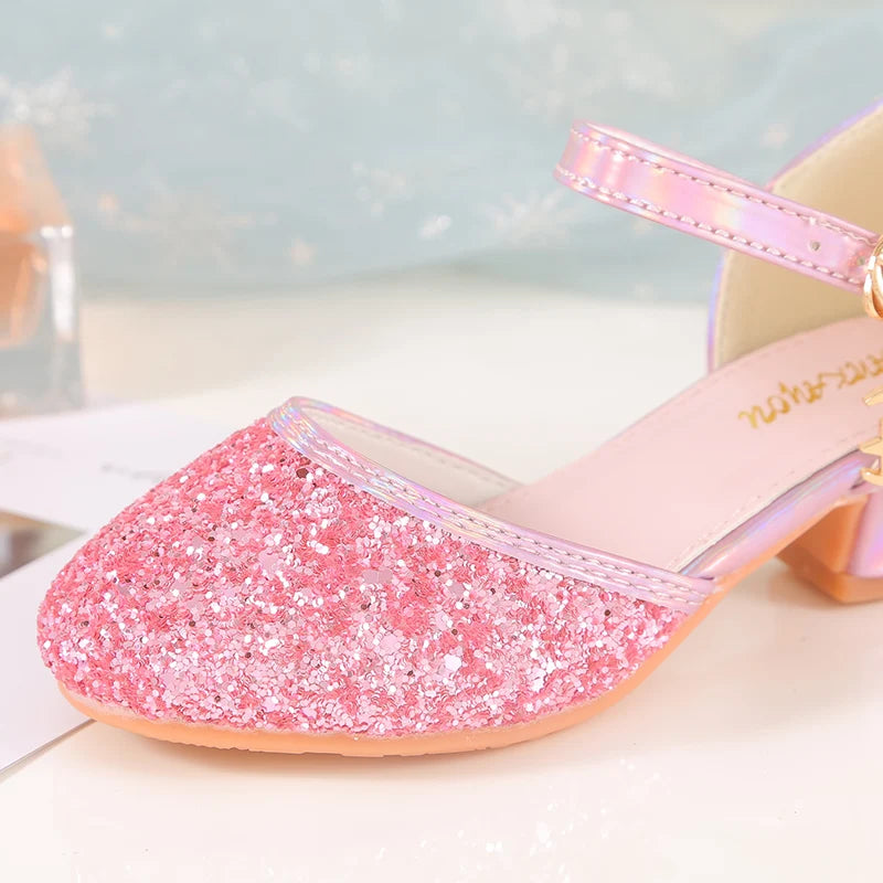 Atmungsaktive Prinzessinnenschuhe für Mädchen – Weiche Kindersandalen