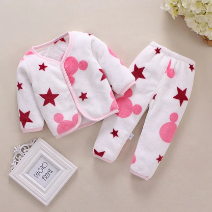 Newborns  Autumn Winter Sleepwear Sets