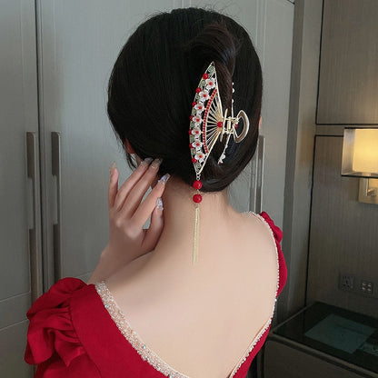 Chinese Style Tassel Hair Clip Set