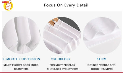 Unisex Short Seleve Duck Rabbit Fun Math Oversized Tees