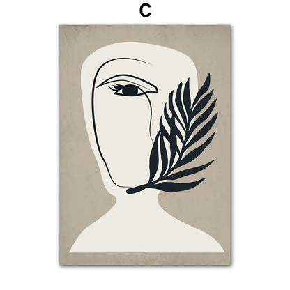 Lot de 2 impressions sur toile abstraites vert émeraude - Art mural foncé 