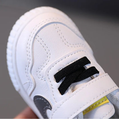 Chaussures décontractées blanches pour bébé garçon fille