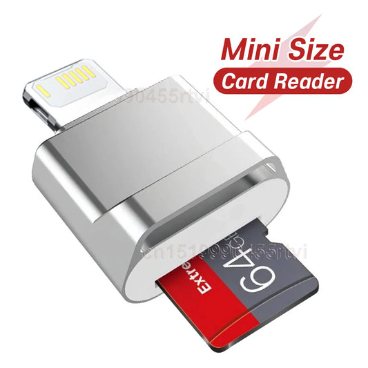 Mini Micro SD Card Reader for iPhone