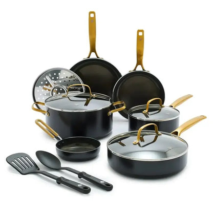 Ceramic Nonstick 12 Piece Cookware Set