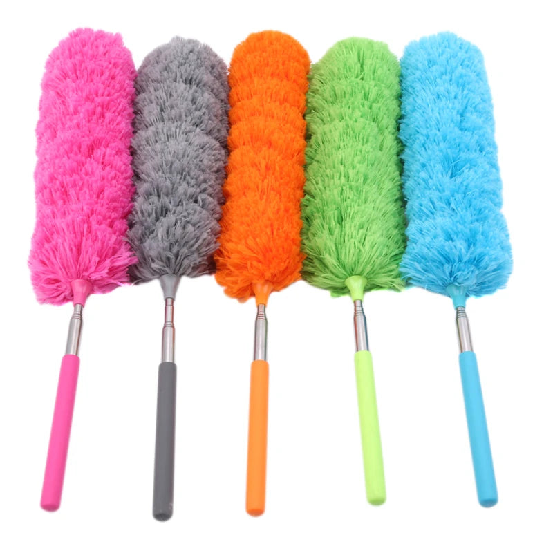 Brosse à poussière extensible en microfibre pour le nettoyage de la maison et de la voiture