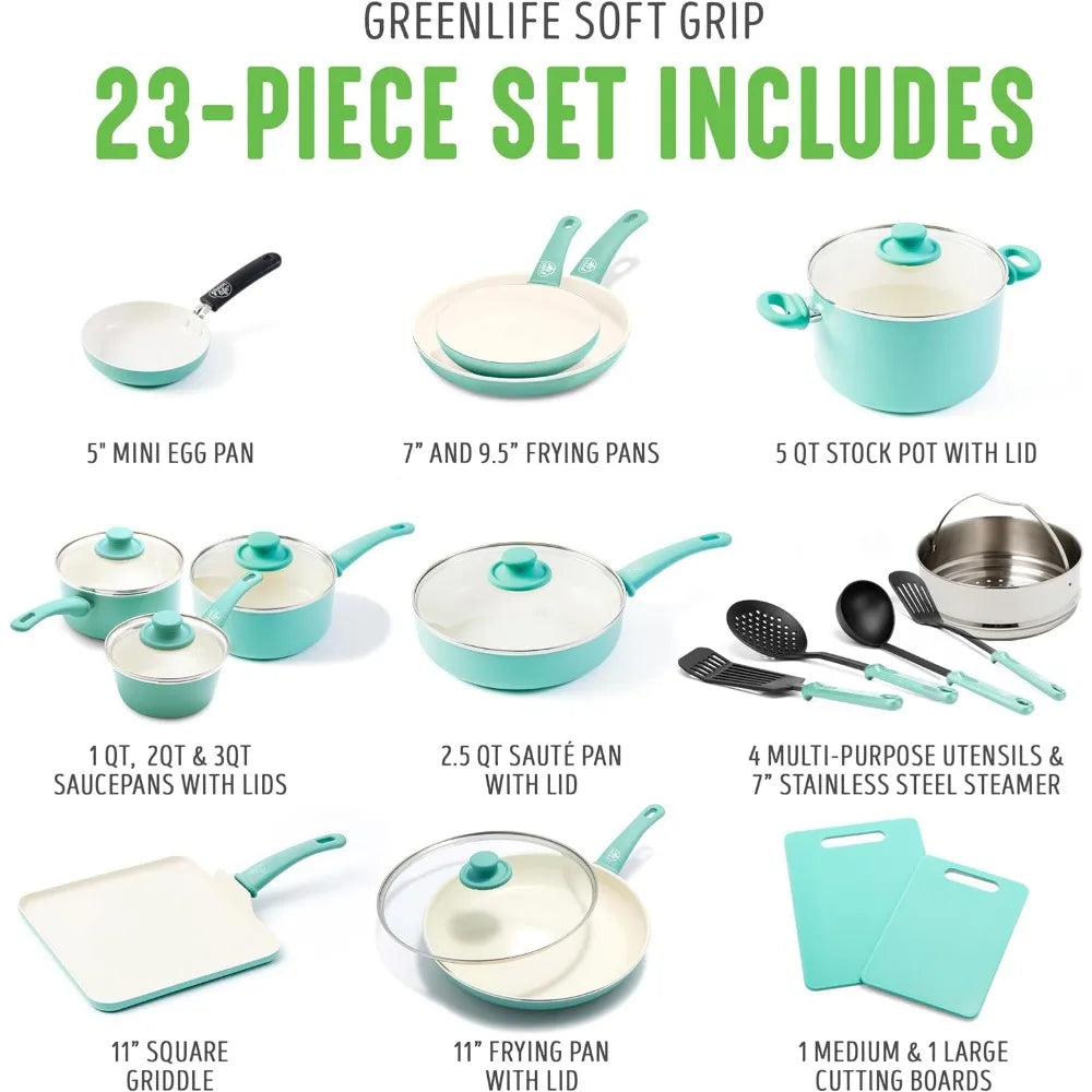 Best Non-Stick 13Pc Cookware Set