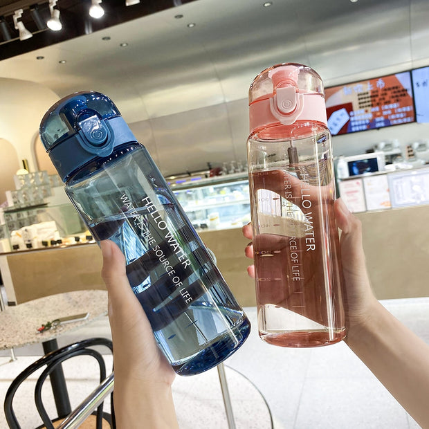 Portable 780ml Plastic Water Bottle - Ideal for Tea