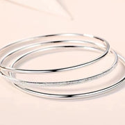 Chic 925 Silver Bracelet Set - Perfect for Parties