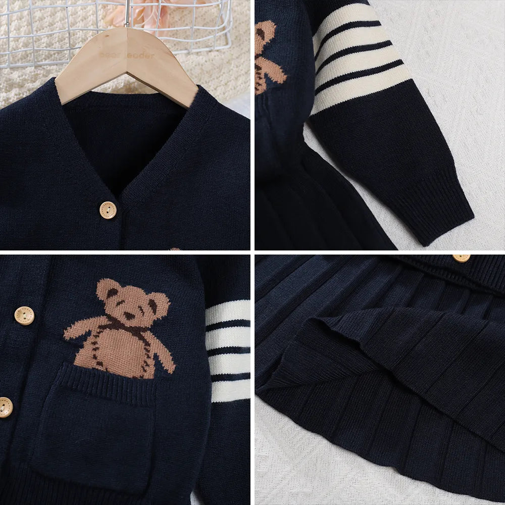 Girls Sweater Set  Autumn Long Sleeve