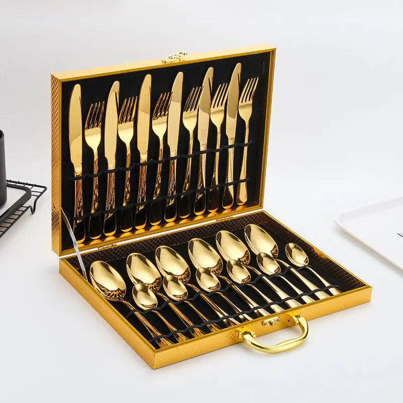 Stainless Steel Western Tableware Set