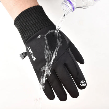 Winter Waterproof Touchscreen Gloves - Windproof