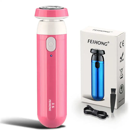 Mini rasoir électrique rechargeable portable unisexe à charge rapide