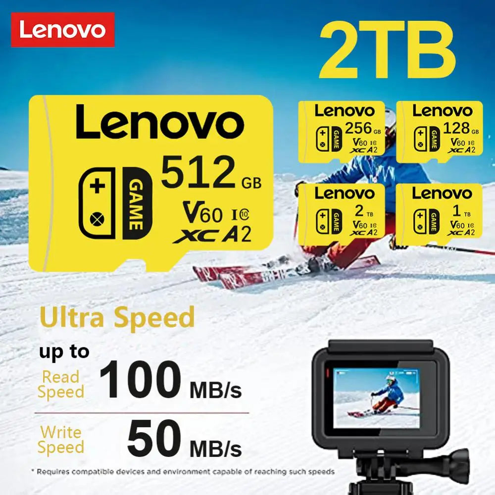 Lenovo 2TB A2 Micro TF SD Card - Class 10