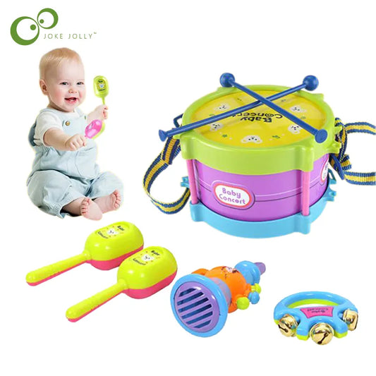 5Pcs/4Pcs Children Drum Trumpet Toy