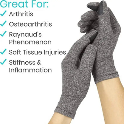 Winter Touchscreen Arthritis Gloves - Thermal & Magnetic Therapy