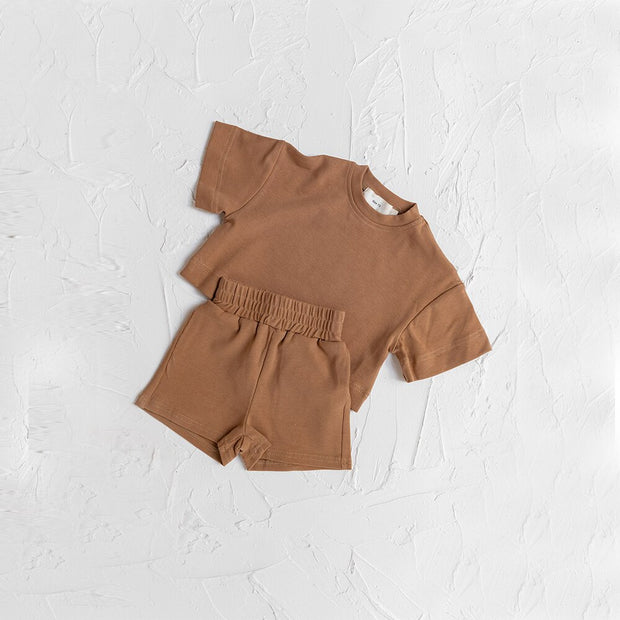 Summer Baby Casual Set: T-Shirt + Shorts