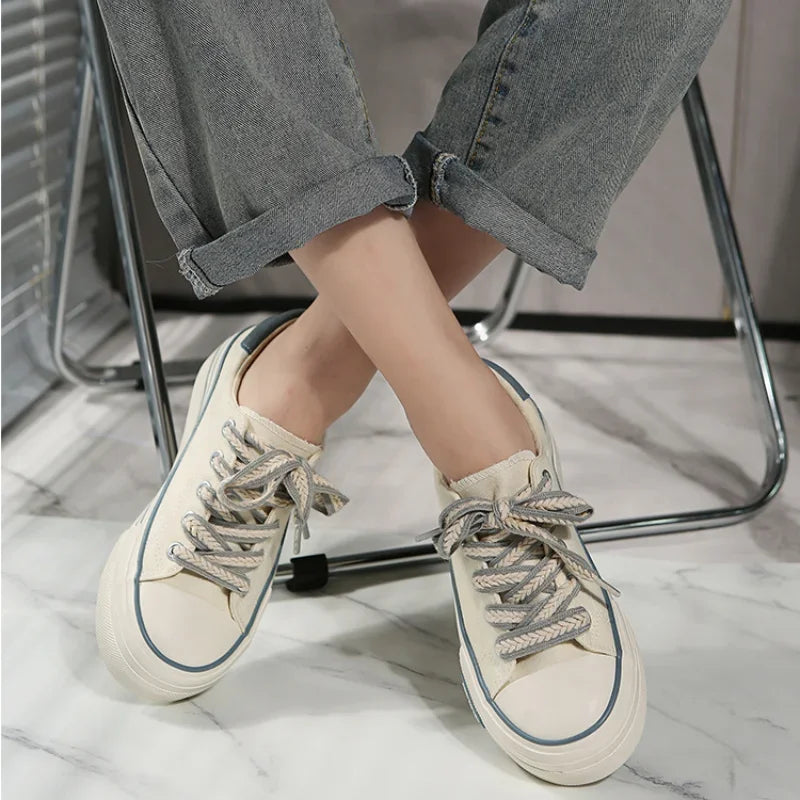 Women Platform Chunky Thick Sole Sneakers