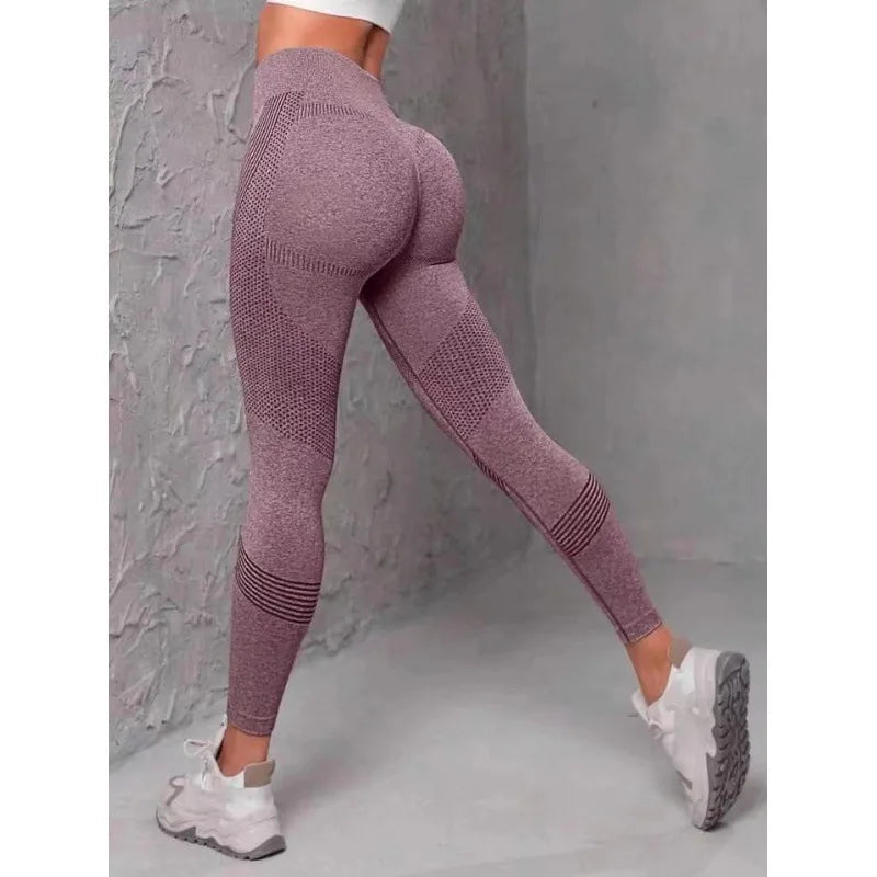 Fitness Yoga High Waist Push-Up Leggings for Women