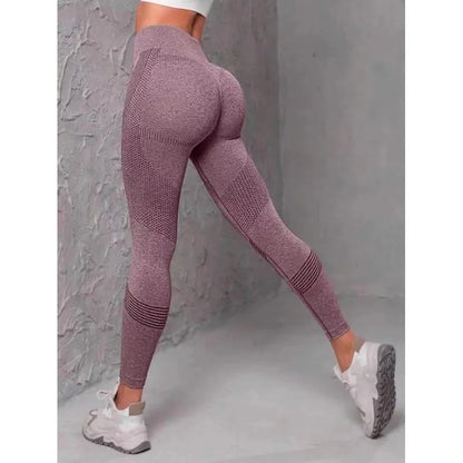 Fitness Yoga High Waist Push-Up Leggings for Women