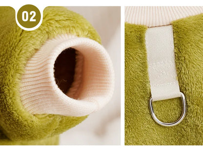 Luxuriöses Haustier-Pyjama und super saugfähiges Handtuch-Set