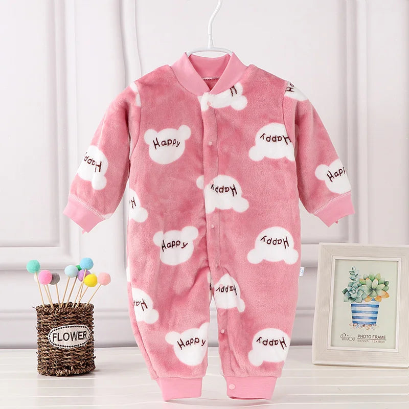 Long Sleeve Baby Romper Winter Clothes