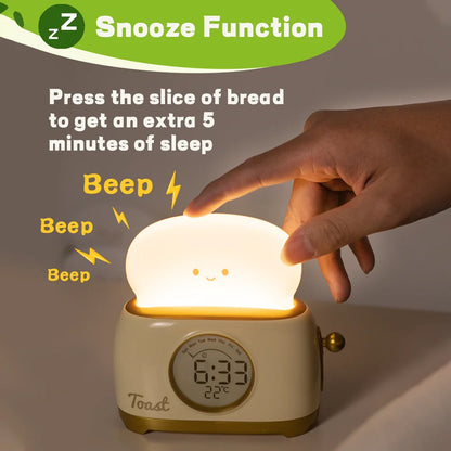 Children's LED Night Light Digital Alarm Clock