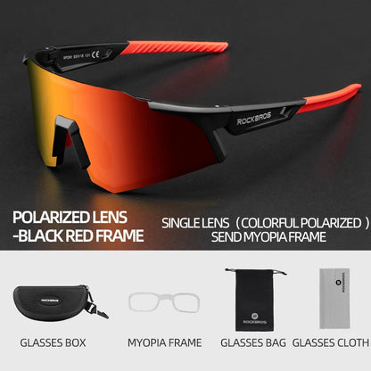Polarized Photochromic Bike Glasses