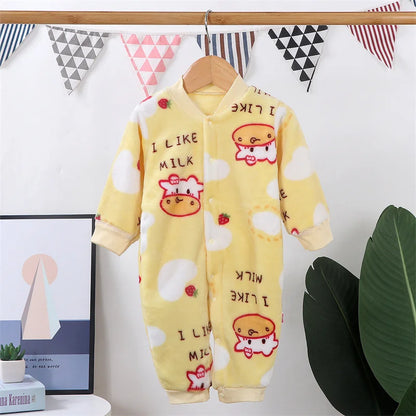 Long Sleeve Baby Romper Winter Clothes