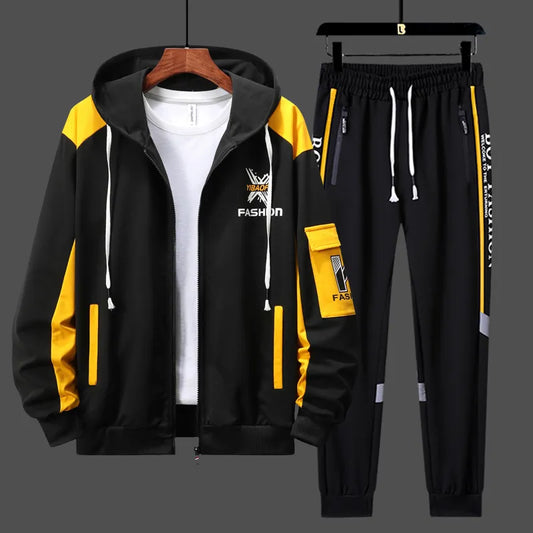 Men's Sports Tracksuit - Hoodie and Pants Matching Set