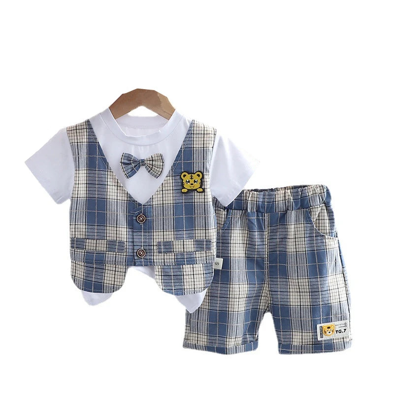 Smile Tie Toddler Boy Outfit