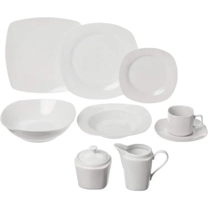 Nova Square 45-Piece Dinnerware Ensemble