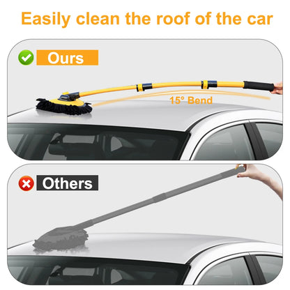 car wash, car wash brush, car wash brush with long handle, car brush, car wash brush with handle, car cleaning brush, car cleaning, telescopic car wash brush