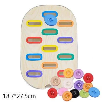 Rainbow Counting Pompoms Set  Kids Games