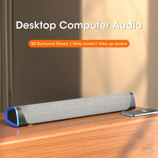 Haut-parleurs d'ordinateur 4D Haut-parleur filaire Bluetooth 5.0