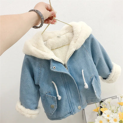 Kids' Jacket with Rabbit Ear Hood