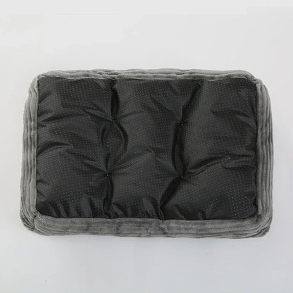 Plush Square Pet Bed Set