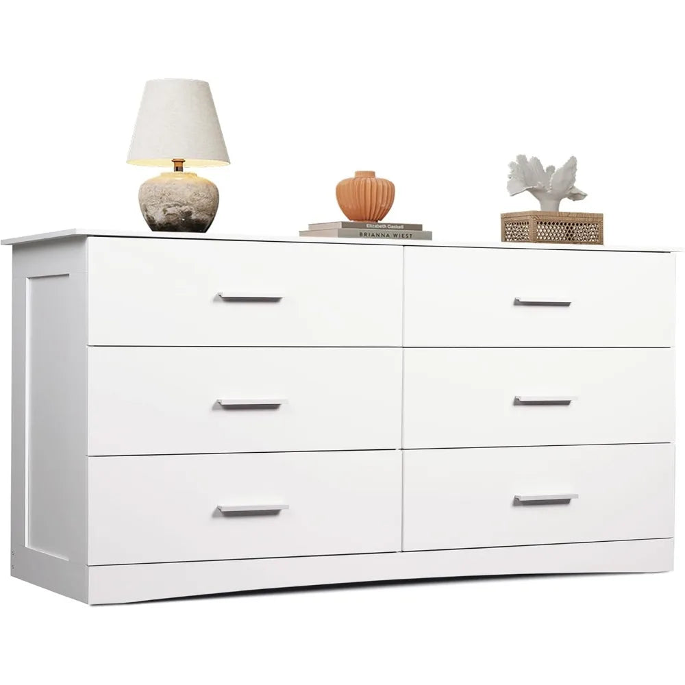 8-Drawer Dresser in Natural Finish