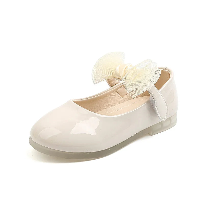 Chaussures de mariage en cuir pour enfants