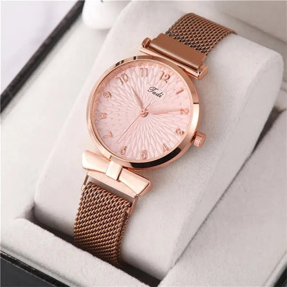 Rose Gold Women's Bracelet Watches