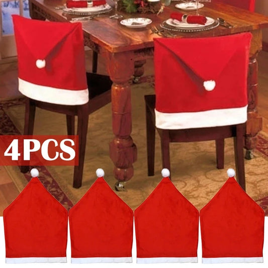 Christmas Chair Covers for Table & Party Decorations