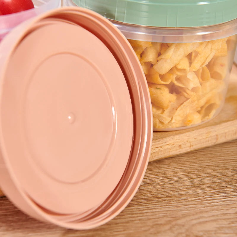 4-Piece 500ml Food Storage Containers