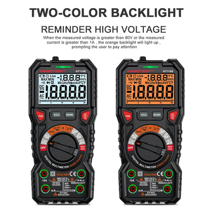 HT118 Digitalmultimeter - Echteffektivwert, automatische Messbereichswahl, NCV