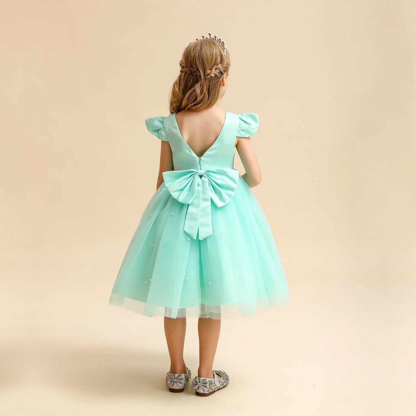 Prinzessin Blumen Tutu Kleid für Mädchen