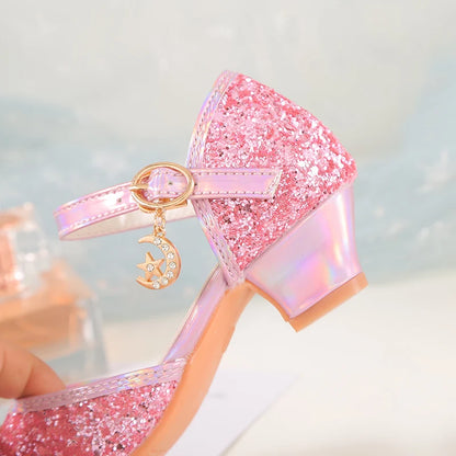 Atmungsaktive Prinzessinnenschuhe für Mädchen – Weiche Kindersandalen