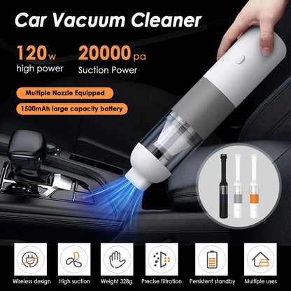 Smart Portable Mini Car Vacuum Cleaner