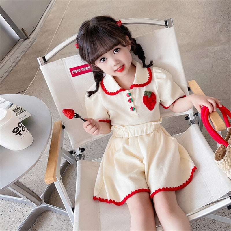 Strawberry Kids 2-Piece Summer Set